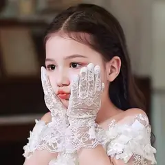 GENERICO - GUANTES PARA GRADUACION COLOR BLANCO