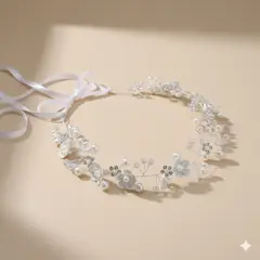 GENERICO - CORONA VINCHA TIARA DAMITA DE HONOR Y PRIMERA COMUNION