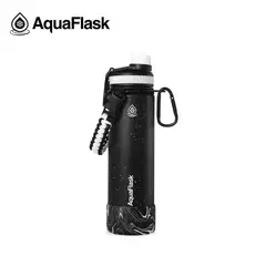 AQUAFLASK - Botella de Acero Inoxidable 650 ML Titan