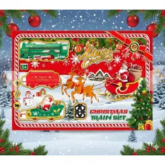 GENERICO - Tren Navideño con Santa Claus tendencia 2025