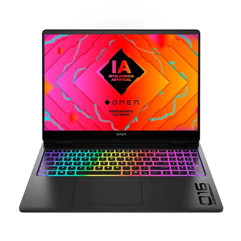 Laptop Omen Max Gaming 16-AP0004LA Ryzen AI 9-365 16" 2K IPS 32GB RAM 1TB SSD RTX 5070 Negro