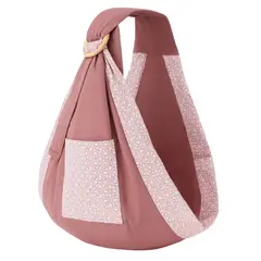 GENERICO - Cargador De Porta Wawa Bebe Regulable Cargador Canguro Con Aros Rosado