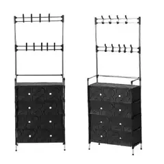 GENERICO - Perchero Zapatero Hannzo Modelo Perchero 4 Cajones