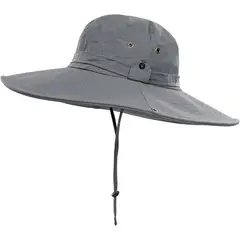 GENERICO - SOMBRERO PROTECTOR ALA ANCHA PARA SOL CAMPO PLAYA UNISEX