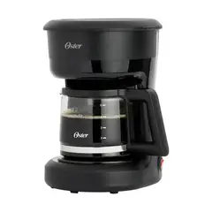 OSTER - Cafetera 5 Tazas de Filtro Reutilizable BVSTDCS51B – Negra