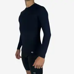 CINCO AM - MANGA LARGA ACTIVE NEGRO HOMBRE