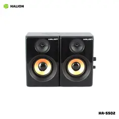 HALION - PARLANTE USB 8W MADERA - HA-S502