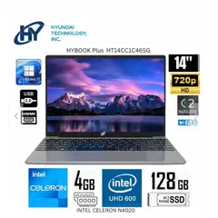HYUNDAI - HYBOOK PLUS-INTEL CELERON N4020, 4GB LPDDR4, 128GB SSD, 14″HD, WINDOWS 11 HOME
