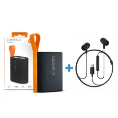 XIAOMI - Audífonos Tipo C + Mini Parlante Pocket 5W IP67