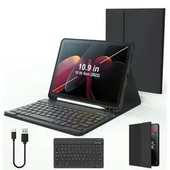 GENERICO - Funda Case Teclado Para iPad A16 11 2025 Y iPad 10 De 10,9