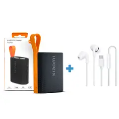 XIAOMI - Audífonos Tipo C + Mini Parlante Pocket 5W IP67