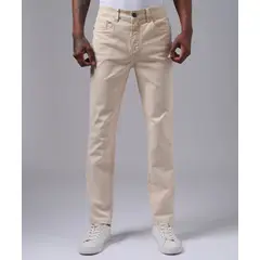 MBO - Pantalon Hombre Denim Slim Fit Hueso