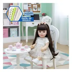 GENERICO - Muneca de Juego Real Inteligente con Diseno Amarillo Claro Encantador 55cm Y+Papel Regalo