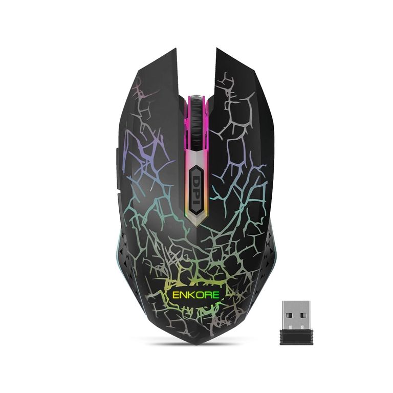 Mouse Gamer 3 Modos: BT Inalámbrico Recargable 6B Active 3 EKM 500