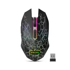 ENKORE - Mouse Gamer 3 Modos: BT Inalámbrico Recargable 6B Active 3 EKM 500