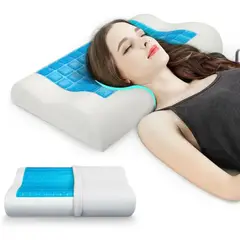 GENERICO - Almohada cervical con gel