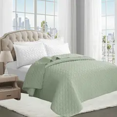 GOLDSUN - CUBRE CAMA 1 PIEZA TELA CON TELA DE VERANO 2 PLAZAS