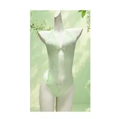 MORITA BAG STORE - BODY SEXY CON ENCAJE Y DETALLES DE DIAMANTE COLOR VERDE