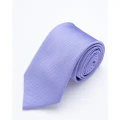 ANDREW'S TIES - CORBATA LILA CON LINEAS LABRADAS