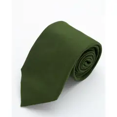 ANDREW'S TIES - CORBATA VERDE PETROLEO SOLIDO LABRADO