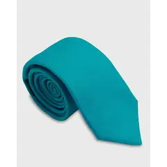 ANDREW'S TIES - Corbata de seda Slim Turquesa