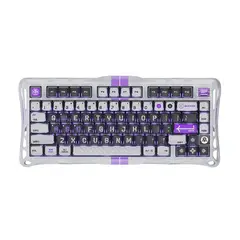 GRAVASTAR - Teclado Mercury V75 He Cableado Ingles Blanco Ing