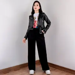 GENERICO - CHAQUETA NEGRO MUJER HIDDEN