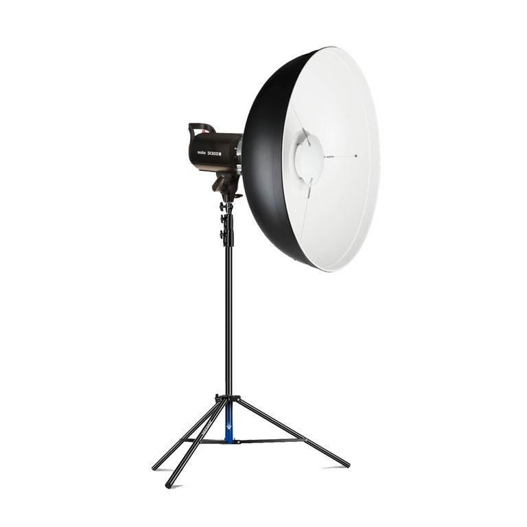 Combo Flash SK300II-V + Parante + BeautiDish BDR-W55 White