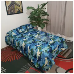 GENERICO - EDREDON 5 PIEZAS VERANO