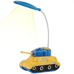 GENERICO - Lámpara LED de Escritorio Infantil Diseño Tanque - Azul