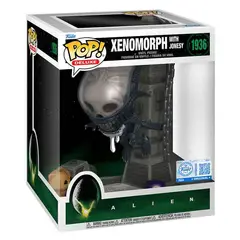 FUNKO - Xenomorph with Jonesy Alien Movie Deluxe Pop Exclusivo 1936 Xenomorph Alien