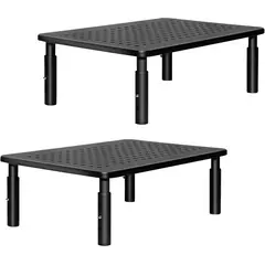 HANMA - Soporte Elevador Para Monitor Negro