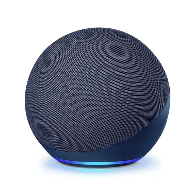 PARLANTE INTELIGENTE CON RELOJ COLOR AZUL