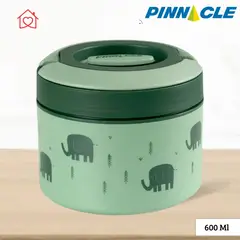 GENERICO - Termo de Comida Prime Kids de Interior de Acero Inox Pinnacle 600 ml Verde