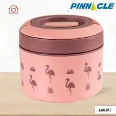 GENERICO - Termo de Comida Prime Kids de Interior de Acero Inox Pinnacle 600 ml Rosado