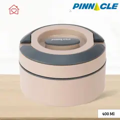 GENERICO - Termo de Comida Prime con Separador Interior Acero Inox Pinnacle 400 ml Beige