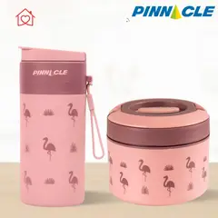 GENERICO - Combo kids Prime de Taper 600 ml y Tomatodo Pinnacle 400 ml Rosado