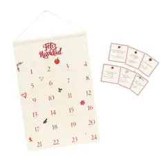 GENERICO - CALENDARIO DE ADVIENTO CON 24 FRASES MOTIVACIONALES Y MISIÓN DIARIA