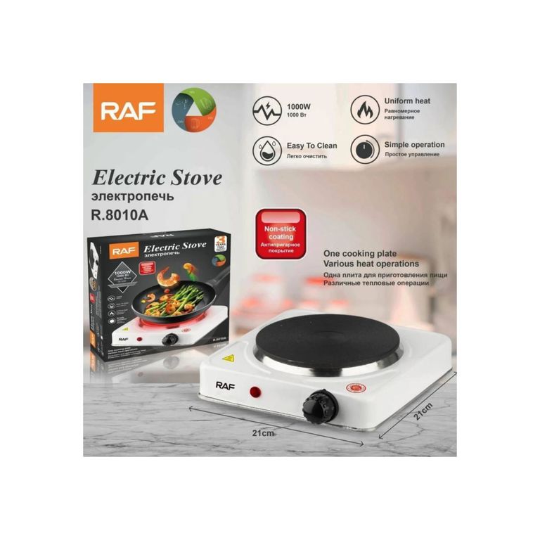 Cocina Estufa Eléctrica de 1 Ornilla Raff
