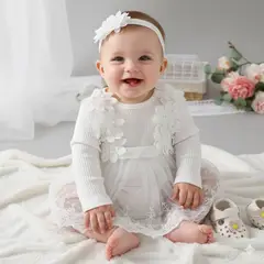 GENERICO - VESTIDO DE BEBE PARA BAUTIZOS