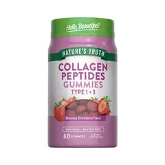 NATURE'S TRUTH - Gomitas Péptidos Colageno Tipo 1 y 3 / 120mg - 60 Gomitas