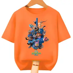 GENERICO - Polo Zootop Juddy Hoops y Nick Wilde Algodon - Tallas 4 al XL