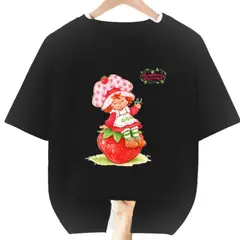 GENERICO - Polos Algodon Rosita Fresita Strawberry Shortcake - Talla 6 hasta XL