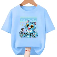 GENERICO - Polo Algodon Derpy Guerreras Kpop Demon Hunters- Tallas 6 hasta XL