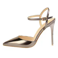 SHANDIAN - Zapato Formal Mujer Negro