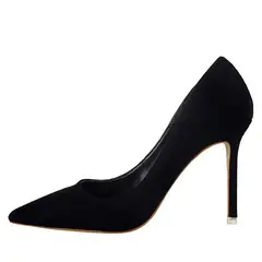 SHANDIAN - Zapato Formal Mujer Negro