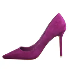 SHANDIAN - Zapato Formal Mujer Negro