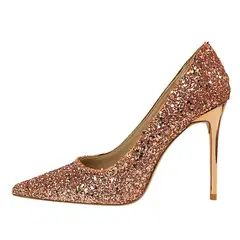 SHANDIAN - Zapato Formal Mujer Azul