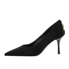 SHANDIAN - Zapato Formal Mujer Negro