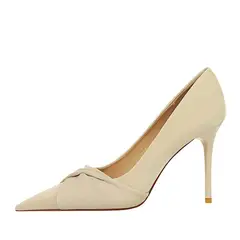 SHANDIAN - Zapato Formal Mujer Beige